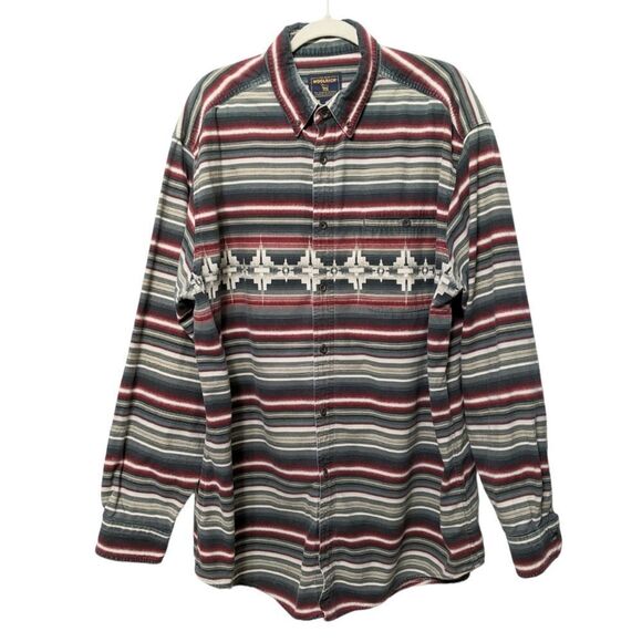 WOOLRICH Southwestern Button Up Shirt XXL - Picture 1 of 6